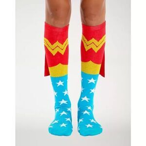 Caped Wonder Woman Socks - DC Comics